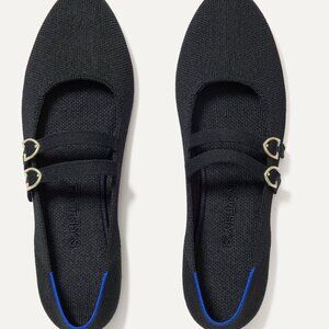 Rothy's - The Double Buckle Mary Jane  in Black - Size 9